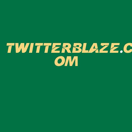 Logo da TWITTERBLAZE